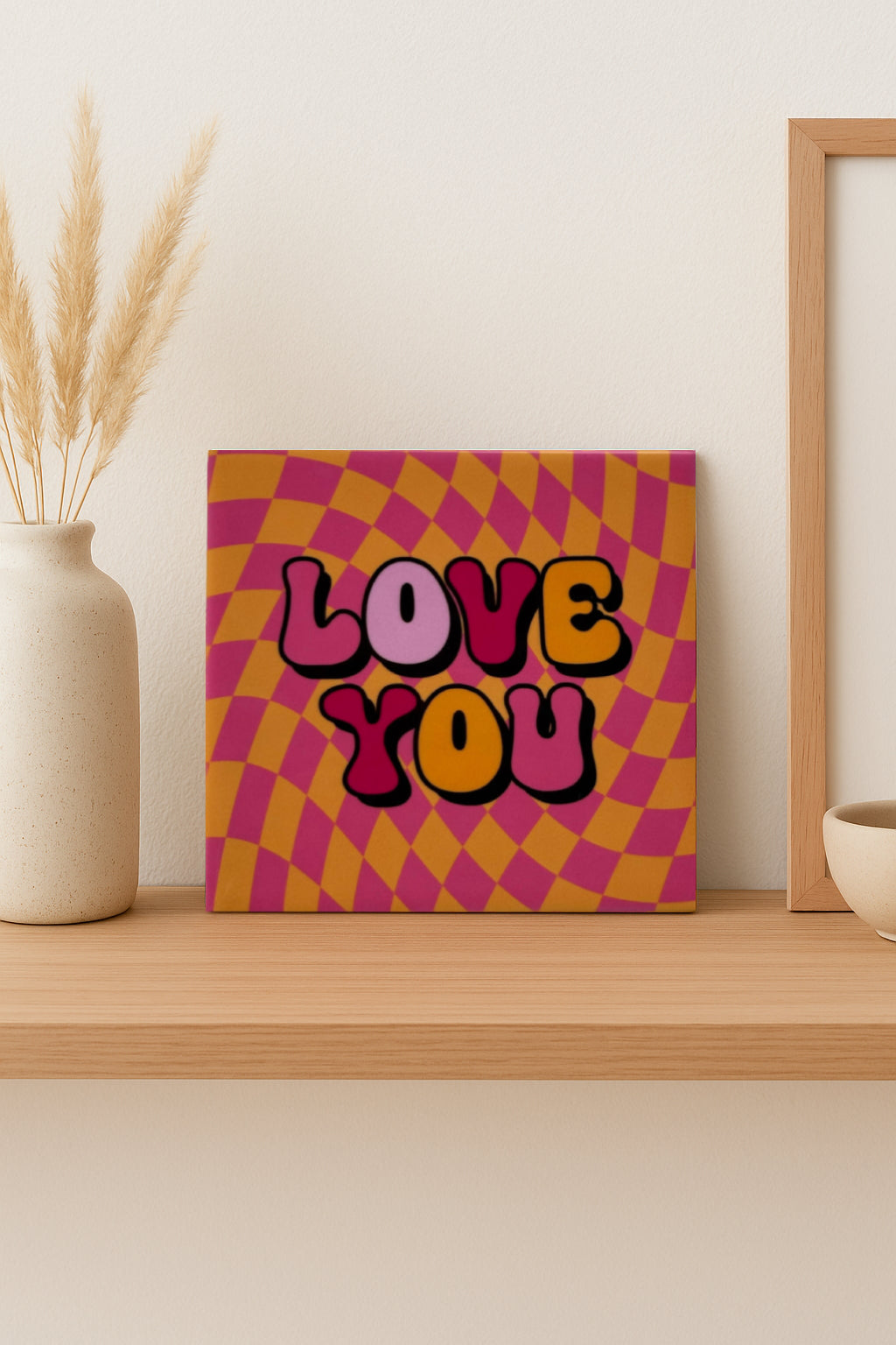 Tegeltje | Love You Retro